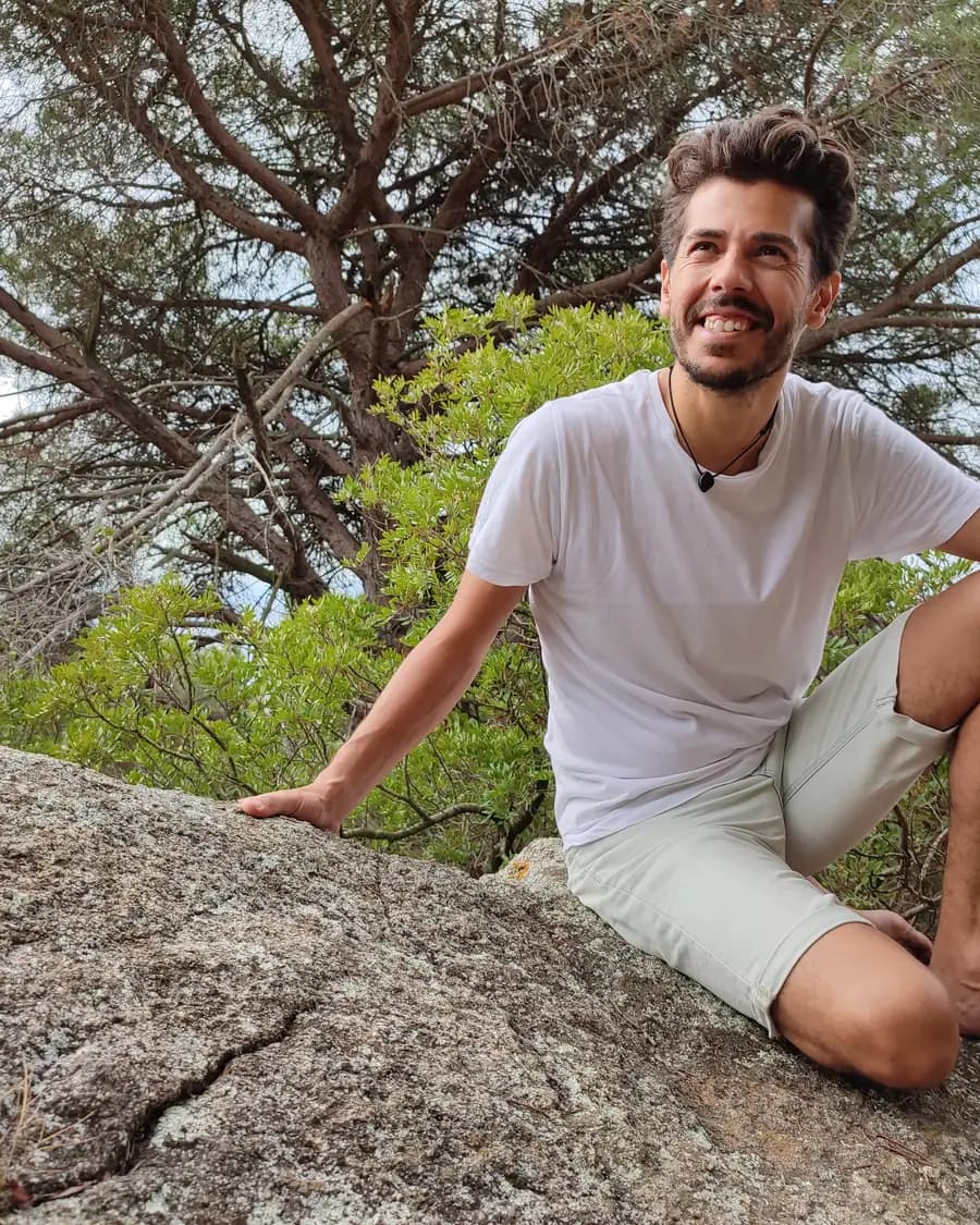Jaume Sanclimens al aire libre